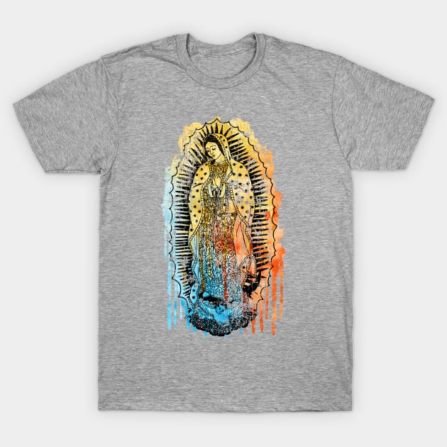 Virgen de Guadalupe T-Shirt by thefunkysoul